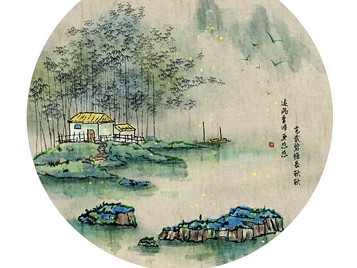 水墨山水小品练习