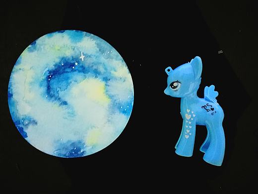水彩星球