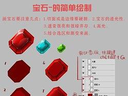 宝石的简单绘制