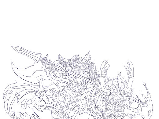 今日习作～玉麒麟