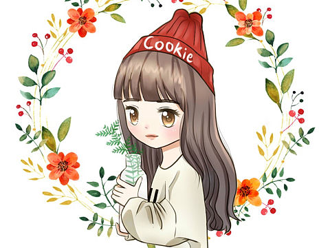 sai:小清新Q版头像