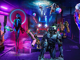 合成海报之机械战士