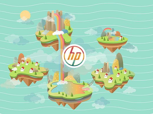 惠普打印机里的小世界（个人主页-ZMTQ3OTYwNDQ=） - 图案 - 站酷设计师依个人相当有趣原创素材 - 站酷ZCOOL