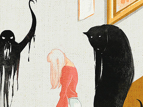 鬼怪與女孩（個人主頁-ZMjA2MDY4MDA=） - 商業(yè)插畫 - 站酷設(shè)計師yuki850原創(chuàng)素材 - 站酷ZCOOL