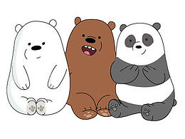 咱们裸熊-illustrator临摹