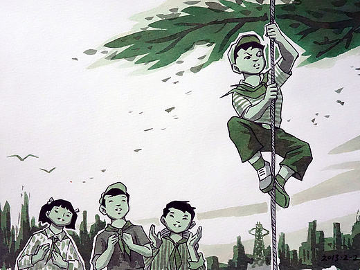 【田间小仙】—70年代插图（Ⅰ）