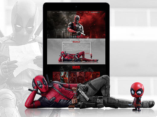 2017第十四星期练习-漫威《死侍》页面