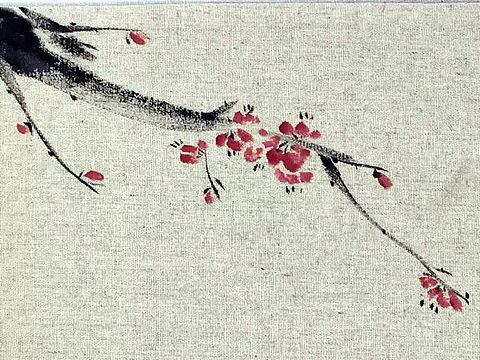 布艺绘画 | 梅花系列