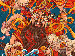 国潮插画&国潮包装