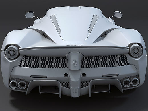 法拉利LaFerrari建模