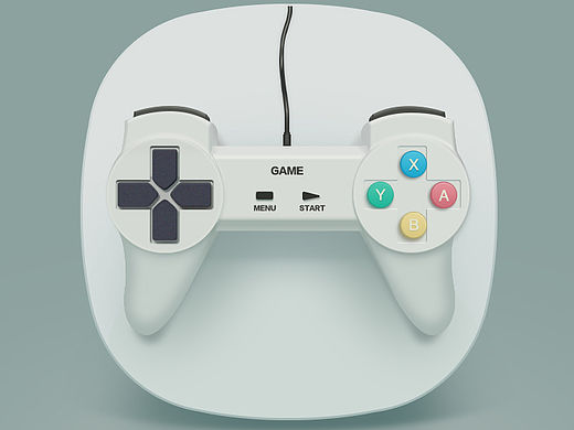 一款游戏机的写实图标创作，看到大神的游戏机图片，决定自己来试试看。