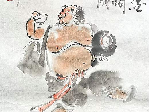 遇酒且呵呵 人生能幾何（個(gè)人主頁(yè)-ZNTQ0Mjg1OTY=） - 繪畫 - 站酷設(shè)計(jì)師雪彬插畫原創(chuàng)素材 - 站酷ZCOOL