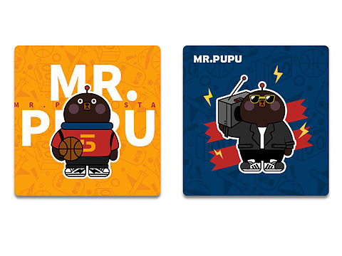 贰想｜品牌形象设计-MR.PUPU（个人主页-ZMzU4OTE2ODg=） - IP形象 - 站酷设计师贰想星球原创素材 - 站酷ZCOOL