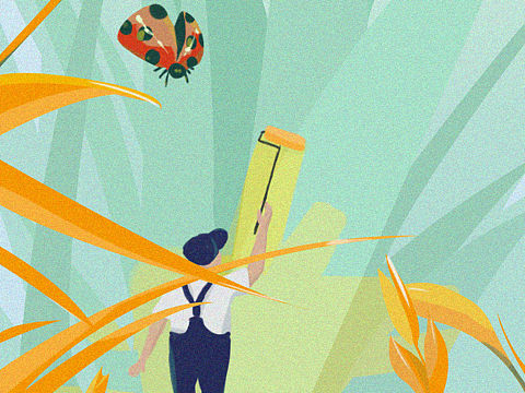 24节气-习作（个人主页-ZMzc5OTE1ODg=） - 商业插画 - 站酷设计师晴笑原创素材 - 站酷ZCOOL