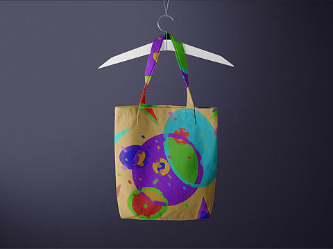 帆布包样机贴图