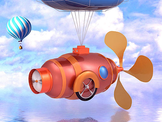 C4D建模合成练习（个人主页-ZMTk2NDUxMjA=） - 其他平面 - 站酷设计师魔法师的学徒原创素材 - 站酷ZCOOL