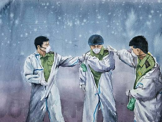 水彩画