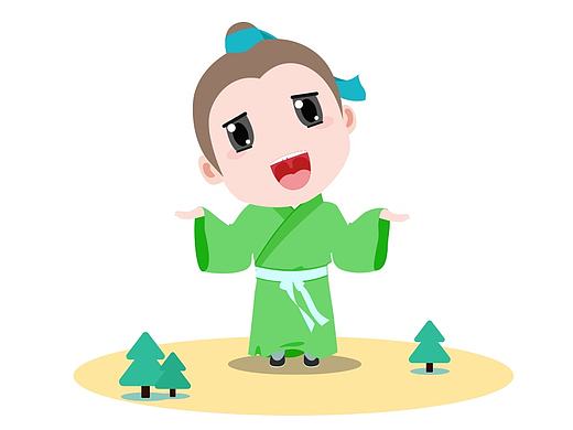  APP小书生形象设计