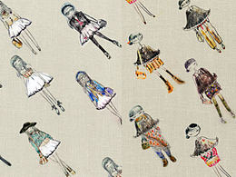 白纱裙和黑斗篷小姐的一周7日搭配