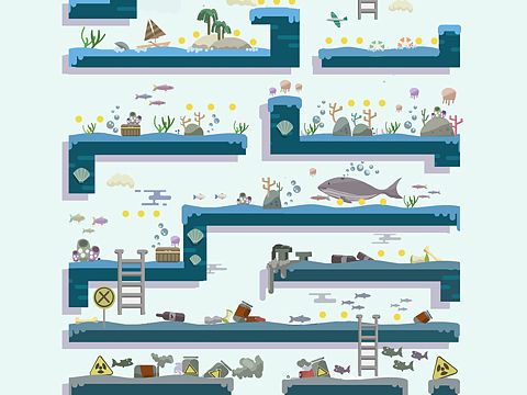 綠色與環(huán)保（個人主頁-ZNDEzMTY4NTY=） - 海報 - 站酷設計師Hh1996原創(chuàng)素材 - 站酷ZCOOL