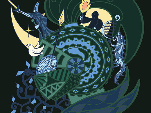 各种风格插画尝试