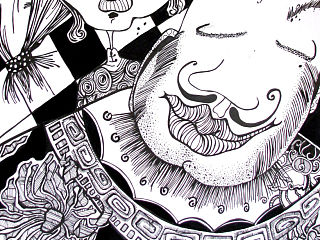 手绘插画（个人主页-ZMzcwMDczMg==） - 图案 - 站酷设计师章鱼墨水原创素材 - 站酷ZCOOL