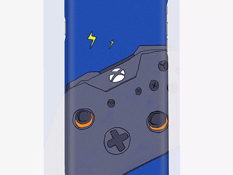 画的几个手机壳