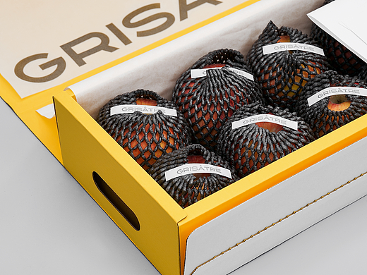 一组水果包装设计