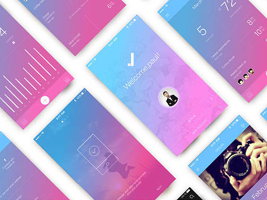 练习的一款app（个人主页-ZMjAxMTk4MzI=） - APP界面 - 站酷设计师偷腥猫儿原创素材 - 站酷ZCOOL