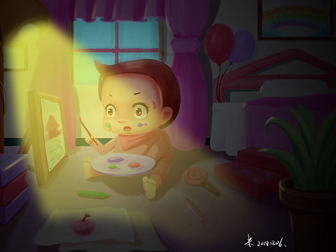 Q版厚涂（個(gè)人主頁-ZMzE5NTAyNzY=） - 兒童插畫 - 站酷設(shè)計(jì)師TrapPrince原創(chuàng)素材 - 站酷ZCOOL