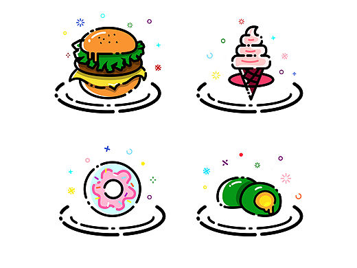 MBE风格插画（个人主页-ZMzQ2ODgyOTY=） - 艺术插画 - 站酷设计师跑啊跑滑不倒原创素材 - 站酷ZCOOL