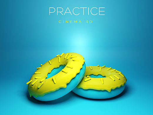 C4D练习稿--饿么?