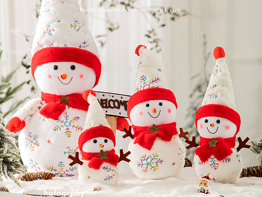 圣诞装饰/道具/雪人