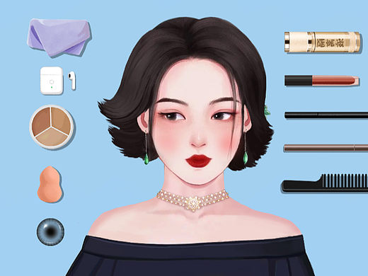 上个妆（个人主页-ZNjIxNTA1ODA=） - 游戏原画 - 站酷设计师故系原创素材 - 站酷ZCOOL