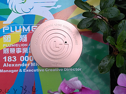 第13屆CCII國(guó)際雙年獎(jiǎng)獲獎(jiǎng) 獎(jiǎng)杯 