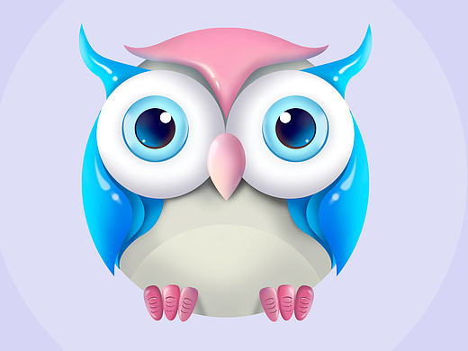 UI练习——小猫头鹰，little owl