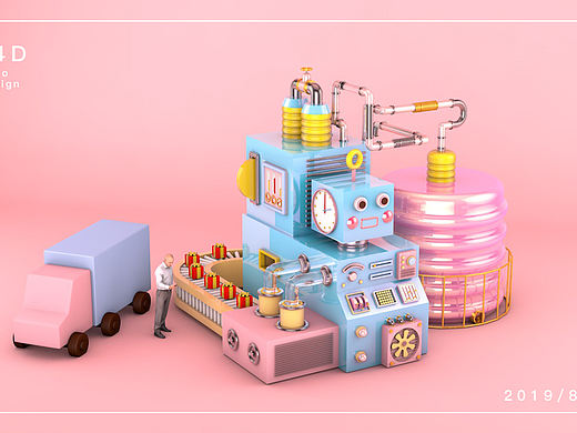 C4D惊喜制造器