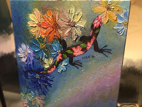 《la palette et la fourmi》