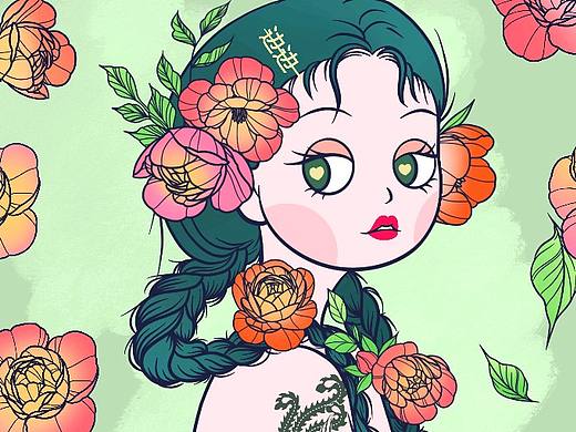 Procreate插画头像