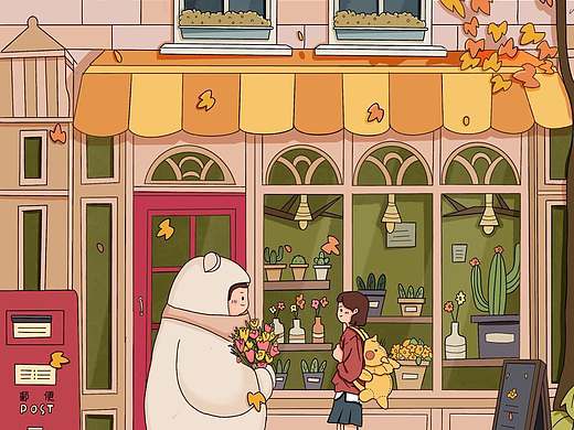 秋（个人主页-ZNDkwMzc0NDg=） - 创作习作 - 站酷设计师甜橙c原创素材 - 站酷ZCOOL