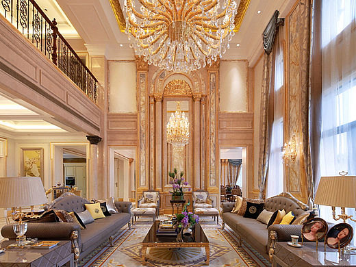  室内空间摄影|摩天城极奢别墅|江南摄影