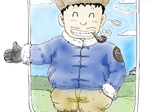 欢迎到草原来（个人主页-ZNTU2OTE2MzI=） - 单幅漫画 - 站酷设计师飞翔在亚德里亚海原创素材 - 站酷ZCOOL