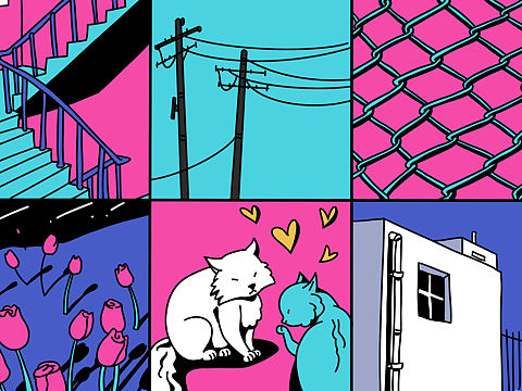 【配色练习】（个人主页-ZNTY1MDE2MjA=） - 艺术插画 - 站酷设计师杀你娃原创素材 - 站酷ZCOOL