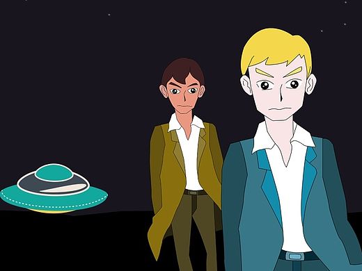 海尔兄弟黑洞之旅（个人主页-ZMTM1MzQ0NjA=） - 其他动漫 - 站酷设计师木木5原创素材 - 站酷ZCOOL