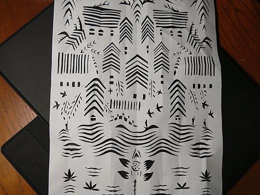 剪紙，（個人主頁-ZMjY0OTM1MDg=） - 其他 - 站酷設計師移動城堡83原創(chuàng)素材 - 站酷ZCOOL