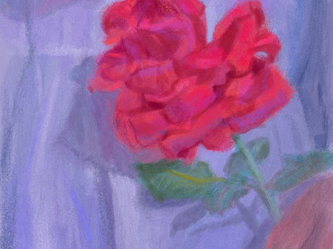 速涂Day39 我给你一个从未有过信仰人的忠诚（个人主页-ZNTgxMzc1NDA=） - 艺术插画 - 站酷设计师紅色素原创素材 - 站酷ZCOOL