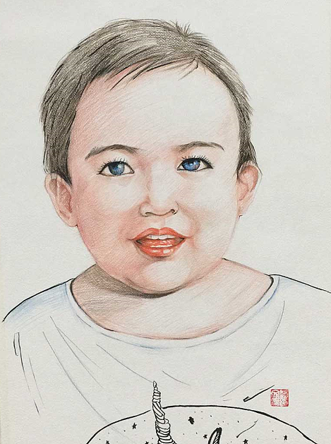 一些人物彩铅习作(严禁商用)