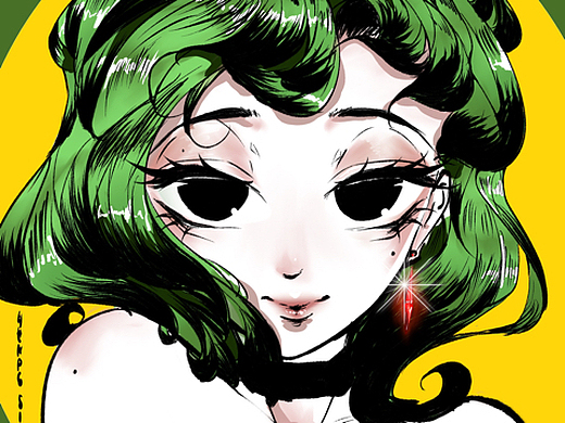 羊毛卷小姐姐|插画|商业插画|创世npc_原创作品-站酷zcool