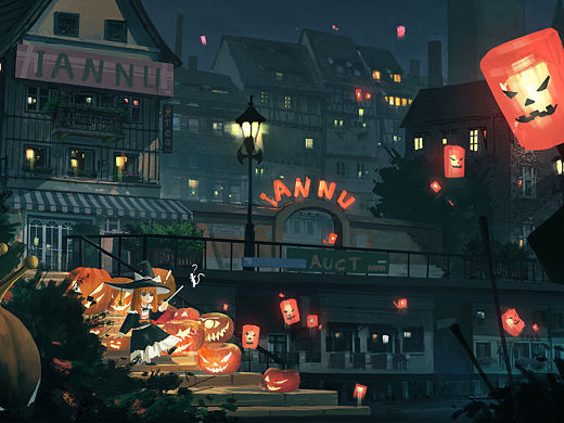 小魔女的万圣夜