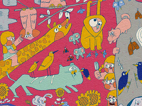 插画练习-（个人主页-ZMzA2MjEzNDA=） - 儿童插画 - 站酷设计师Guanyenc原创素材 - 站酷ZCOOL